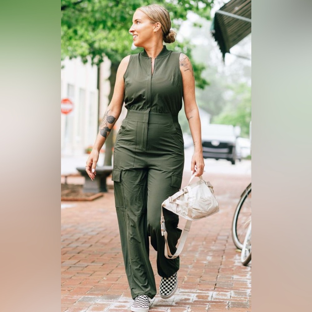 Athleta Brooklyn Utility Jumpsuit